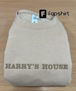 Harry’s House Embroidered Sweatshirt/ T-Shirt/ Hoodie