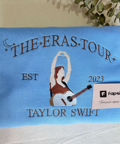 TS – The Eras Tour embroidered sweatshirt