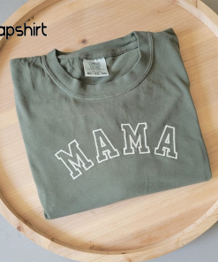 Mama Custom Comfort Colors T-Shirt-Garment Dyed T…