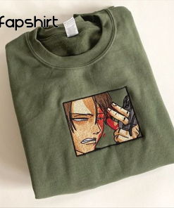 Anime Embroidered Sweatshirt/Hoodie