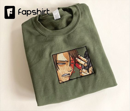 Anime Embroidered Sweatshirt/Hoodie