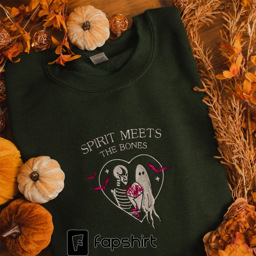 Ivy – Spirit meets the Bones – Embroidered Sweatshirt, Hoodie, T-shirt