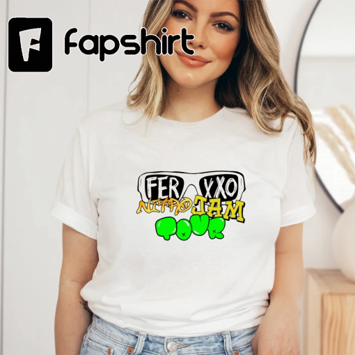 Ferxxo Rapper Underground Shirt,Ferxxo Nitro Jam Tour Shirt, Feid Merch, Feid Rapper Fan Shirt, Ferxxo Shirt