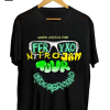 Fexxo’s Iconic White Sunglasses (Grafitas) on Green T-Shirt – The Ultimate Fan Gear for Nitro Jam Underground Tour