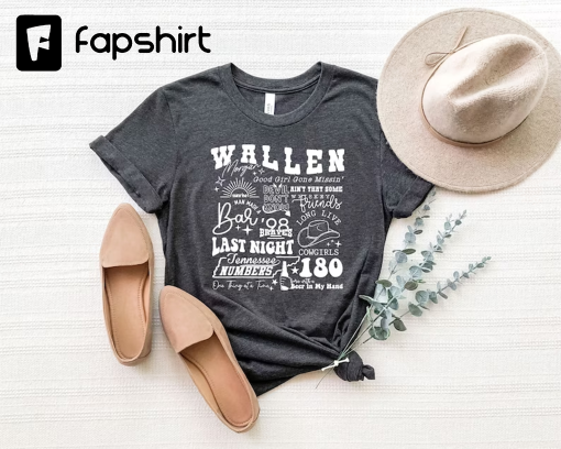 Wallen One Thing At A Time T-shirt, Last Night, Wallen Western Shirt, Western Tour Tshirt, Cowboy Wallen Shirt, Country Music Shirt