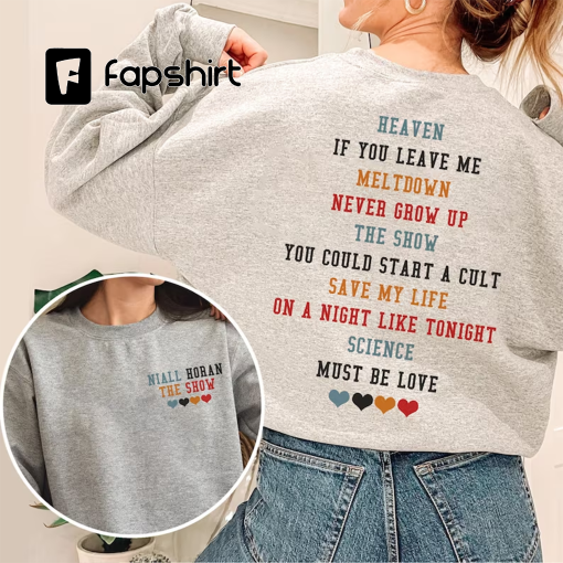 Niall Horan Sweatshirt, Heaven Won’t Be The Same T-Shirt, LongSleeve, Hoodie Gift for Fans