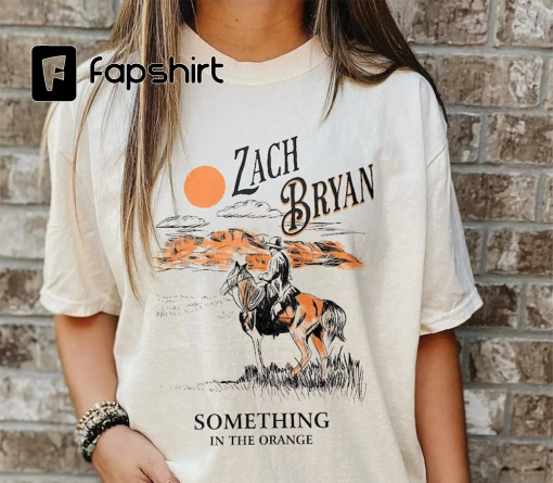 Comfort Colors® Something In The Orange – Zach Bryan Shirt.