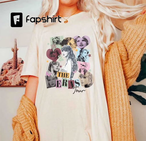 Comfort Colors Retro Taylor The Eras Tour Shirt, The Eras Tour, Swiftie Merch Shirt, Swiftie Tour Tee, Y2K TS The Eras Tour 2023 Shirt