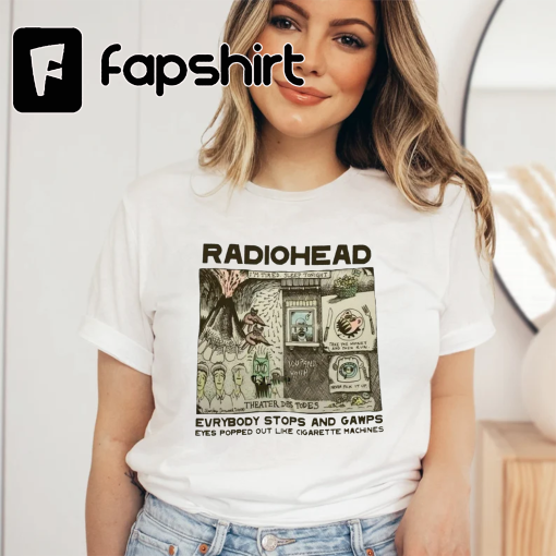 Radiohead Vintage 2000 Unisex T-shirt, Rock Music Tee, Music shirt, Radiohead shirt, Music Lover