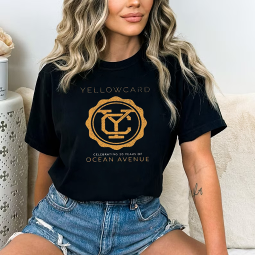 Yellowcard 2023 Tour Shirt, Yellowcard Fan Shirt, Yellowcard 2023 Concert For Fan, Yellowcard Rock Band Shirt, Yellowcard Shirt