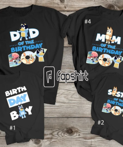 Bluey Birthday Boy Shirt, Bluey Birthday Boy…