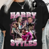 Vintage Harry Styles 90s Bootleg TShirt, Harry Styles Vintage Homage Graphic T-Shirt, Harry Styles Inspired Rap Tee Classic Retro Tee