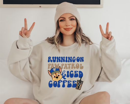 Running on Paws & Iced Coffee Shirt