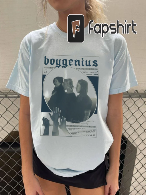 The Record Boygenius TShirt, ReSET Tour 2023 Shirt, Boygenius Band Tour 2023 Sweatshirt, ReSET Tour 2023 Shirt