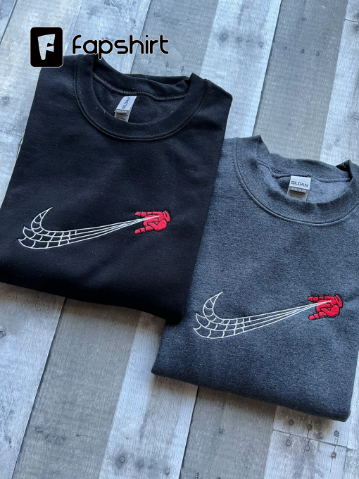 Spidey Web Embroidered Sweatshirt