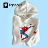 Inspired Spiderman crewneck Embroidered Sweatshirt Hoodie Unisex sweater sweatshirt