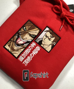 ATTACK ON TITAN EREN YEAGER ANIME EMBROIDERED…