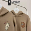 Simba and Nala Embroidered Sweatshirt Couple Matching embroidered Hoodie, Couple Sweatshirt Anniversary Gift