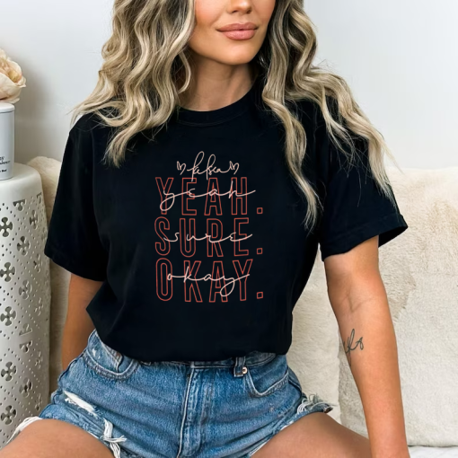 Yeah Sure Okay Shirt, Ballerini Merch, Music Country Music Shirt, Tour 2023 Shirt