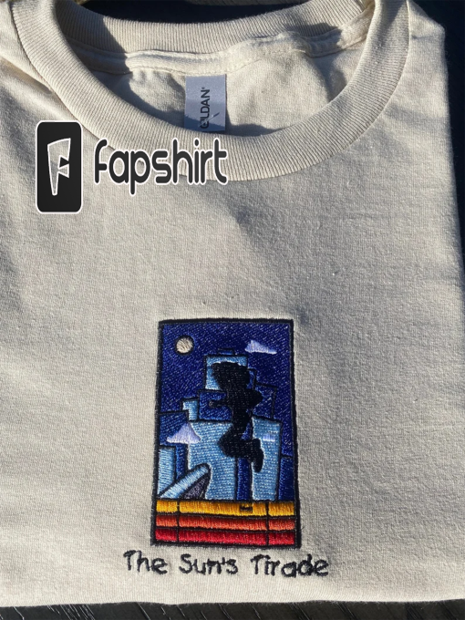 Isaiah Rashad Embroidered T-shirt. Album cover T-shirt, , crew neck shirt. long sleeve and sweatshirt. Gift idea. Rap merch