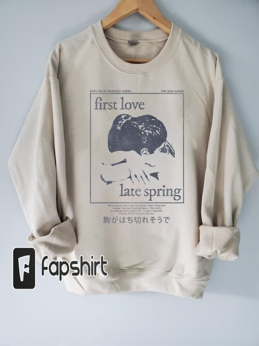 First Love _ Late Spring Mitski aesthetic unisex shirt