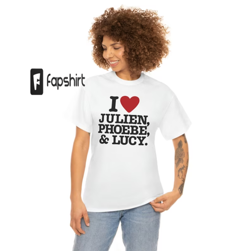 Boygenius, I love Julien, Phoebe, and Lucy, T-shirt