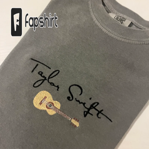 Taylor swift Debut Embroidered Signature tee