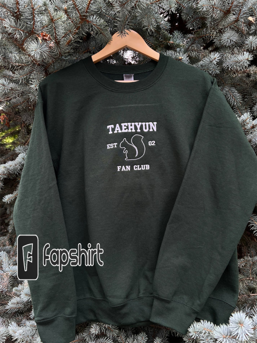 TEAHUYN TXT Fan Club Pullover embroidered