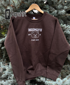 BEOMGYU TXT Fan Club Pullover embroidered