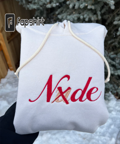 Nxde Hoodie,sweatshirt embroidered