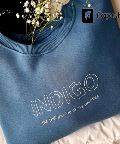 RM Indigo Women Crop Fit Sweatshirt