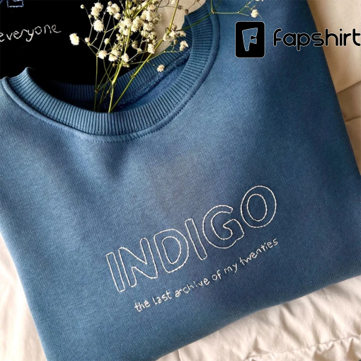 RM Indigo Women Crop Fit Sweatshirt