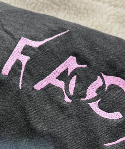 PJM Face Tee Embroidered Sweatshirt