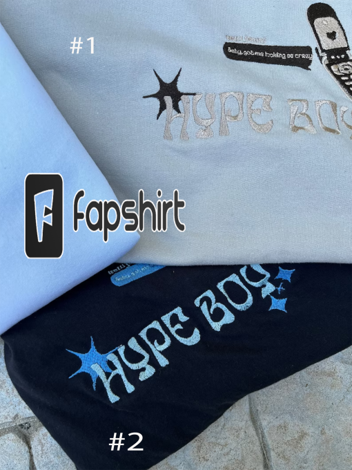 Hype Boy Sweatshirt embroidered hoodie, sweatshirt