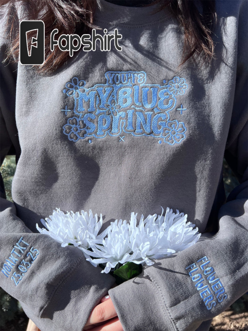 TXT Blue Spring Sweatshirt