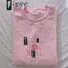 Ariana Grande embroidered sweatshirt