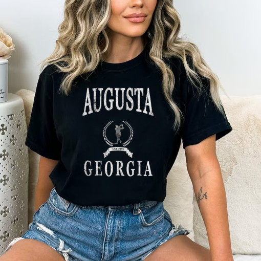 Vintage Augusta Golf Shirt – Augusta National Retro Sweatshirt – Gift for Her – The Masters Aesthetic Crewneck – Augusta Georgia Inspired