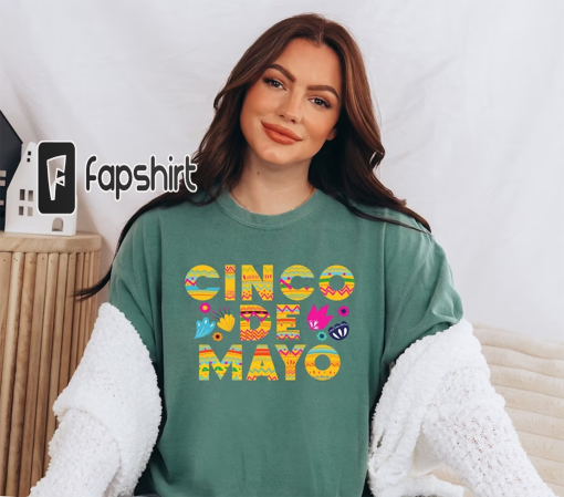 Retro Comfort Colors Cinco De Mayo Shirt, Mexico Celebration, Retro funny Cinco Shirt, Independence Day