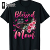 Blessed To Be Called Mom & Mama Floral Tie Dye Mother’s Day T-Shirt