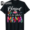 Blessed To Be Called Mom And Grandma Floral Mother’s Day T-Shirt