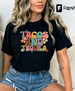 Tacos And Tequila Shirt, Margarita Shirt, Drinking…