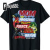 Womens Super Mom Super Wife Super Tired Mom T-Shirt