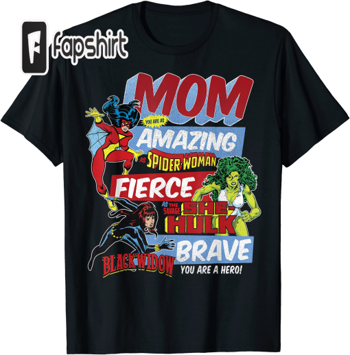 Marvel Vintage Retro Amazing Mom Graphic T-Shirt