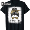 Trendy Religious Holy Spirit Cool Mom Life Leopard Print T-Shirt