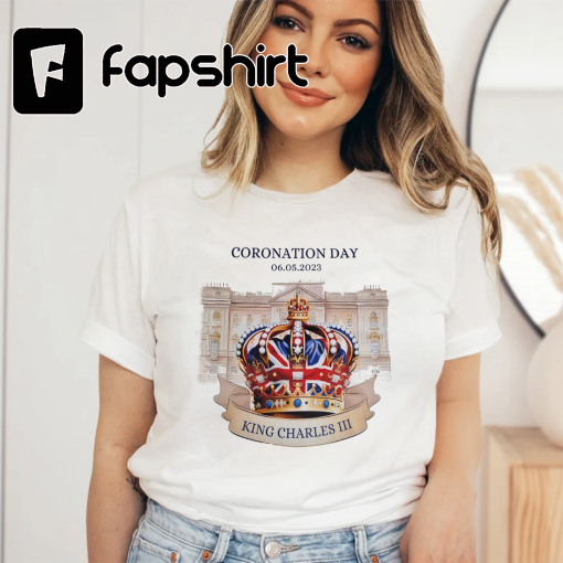 King Charles lll Coronation Day T-shirt, Matching Family T-shirts