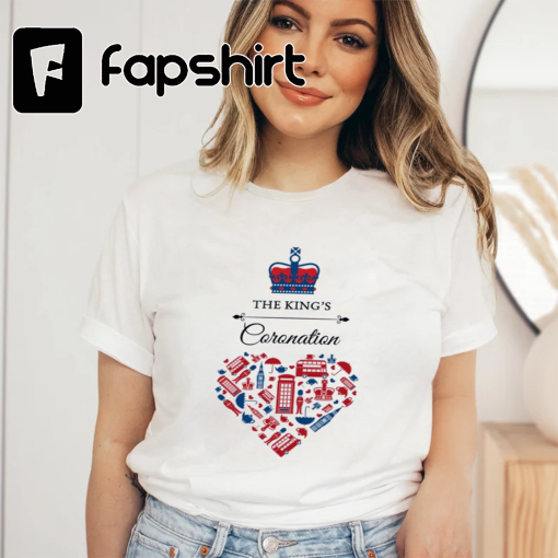 The King Charles’s Coronation T-Shirt | King Coronation Shirt Street Party Outfit