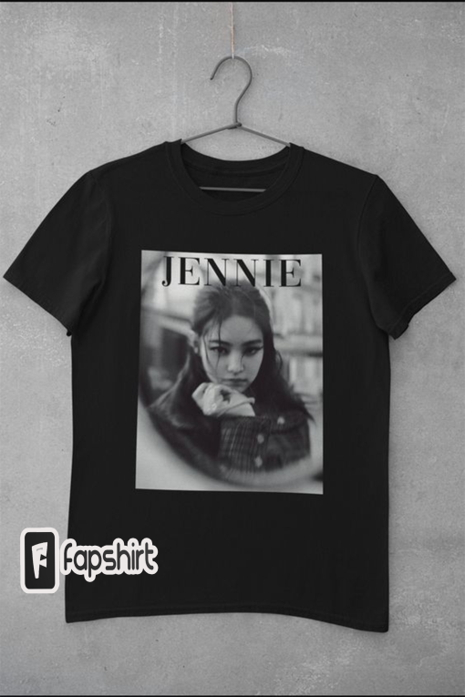 Jennie Blackpink Shirt, Color Blackpink Graphic Tshirt, Jennie Blackpink Kpop Shirt, Magazine Cover Aesthetic Kpop Shirt