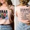 TS Eras Tour Shirt, Vintage The Eras Tour Shirt, TS Eras Tour Concert Shirt, Swiftie Eras Shirt, Meet me at Midnight, Swiftie Gift For Fan