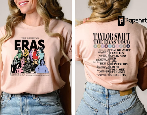 Taylor Swift Eras Tour Shirt, TS Album Shirt, Music Merch T-Shirt, Rock Music Fans Shirt, Eras Tour Tee, Rock Music Fans Shirt