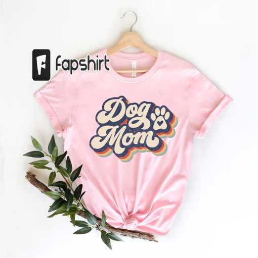 Retro Dog Mom Shirt, Retro Dog Mama Shirt, Dog Mom Shirt, Dog Lover Gift, Dog Shirt, Pet Lover Shirt, Christmas Mom, Dog Owner Shirt